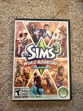 The Sims 3 World Adventures Expansion Pack - White/Beige Cover
